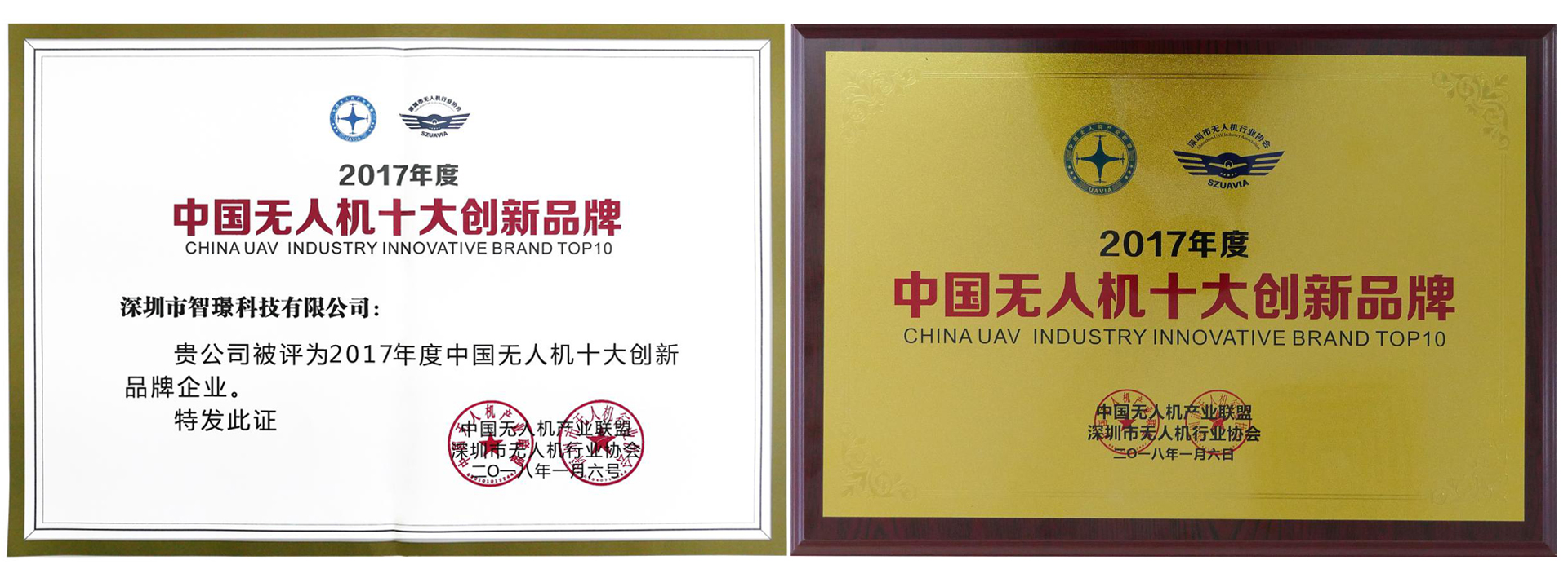智璟榮獲創新十強企業